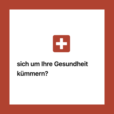 sich um ihre Gesundheit kümmern?